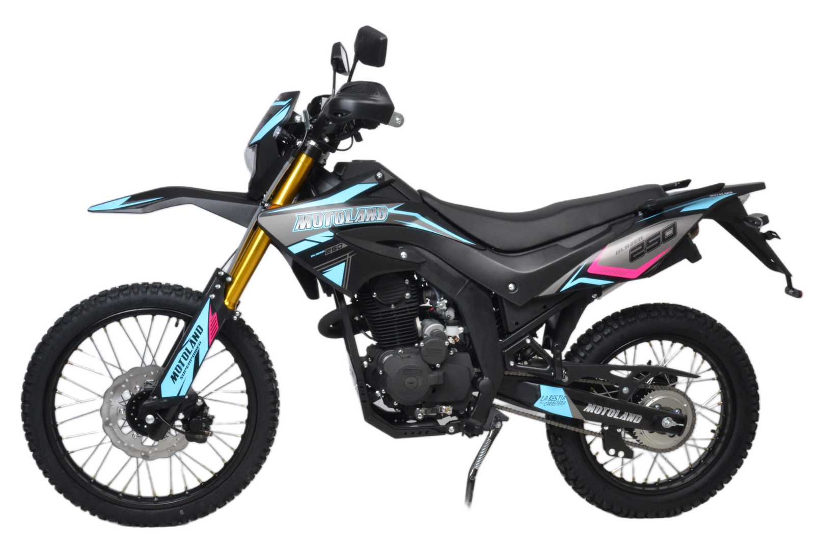 Мотоцикл Motoland 250 ENDURO BLAZER (XF250-A) синий РАСПРОДАЖА