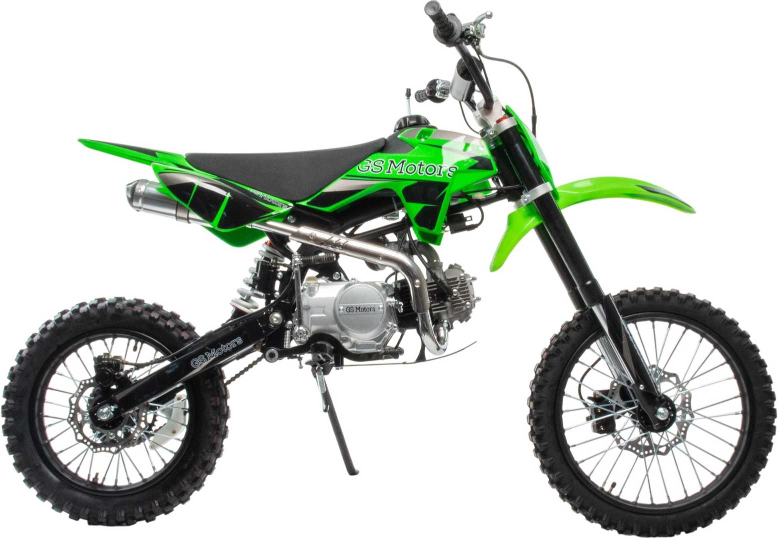 Питбайк GS Motors S12 17/14 зеленый