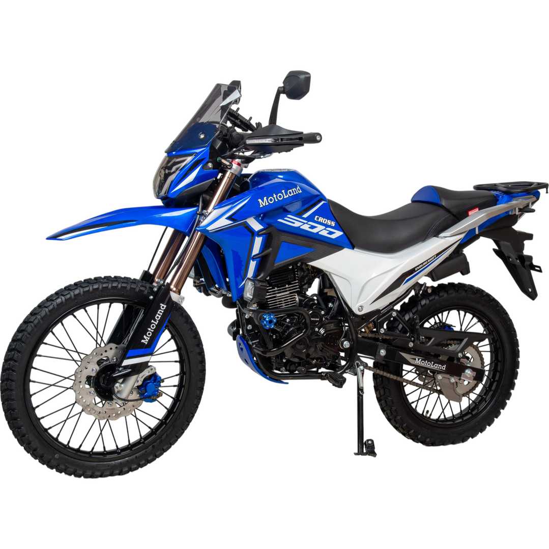 Мотоцикл Кросс 300 ENDURO SHIFT синий