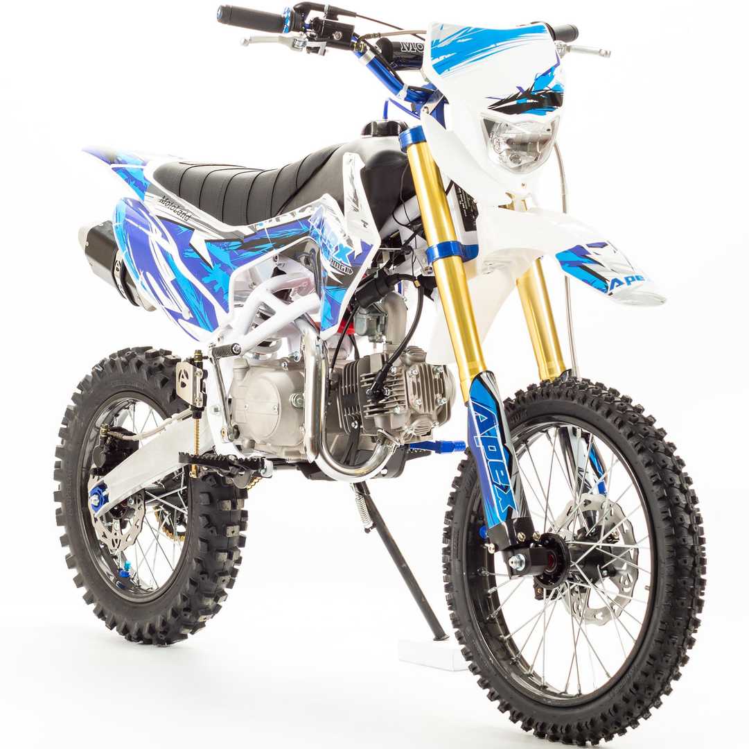 Питбайк  Motoland APEX125 E синий