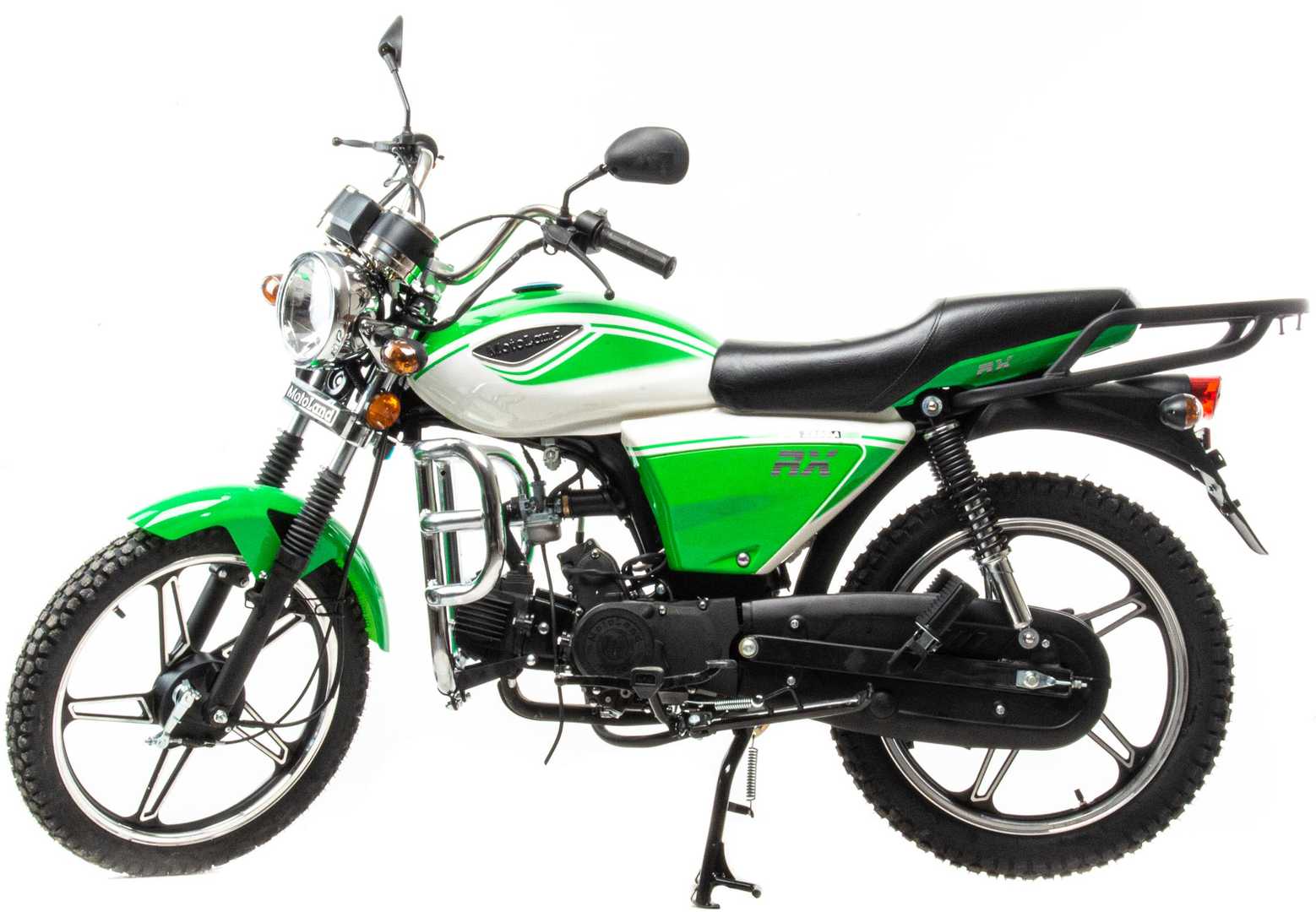 Мопед Motoland Альфа RX 11 зеленый