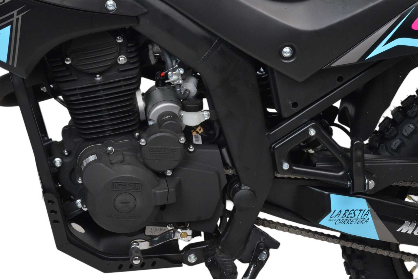 Мотоцикл Motoland 250 ENDURO BLAZER (XF250-A) синий РАСПРОДАЖА