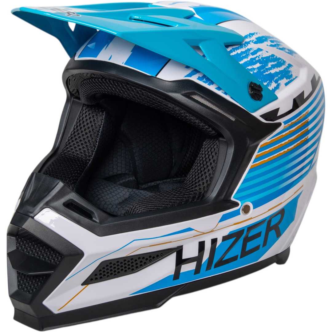 Шлем мото кроссовый HIZER J6809 №3 (XXL)