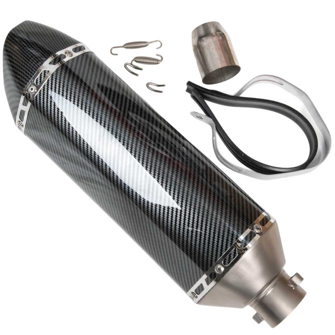 Глушитель AKRAPOVIC  №1 шестигранный карбон
