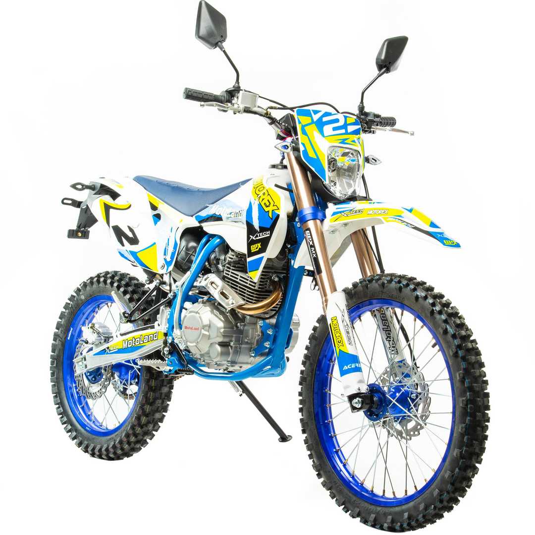 Мотоцикл Кросс Motoland XT 250 HS (172FMM) с ПТС зеленый РАСПРОДАЖА