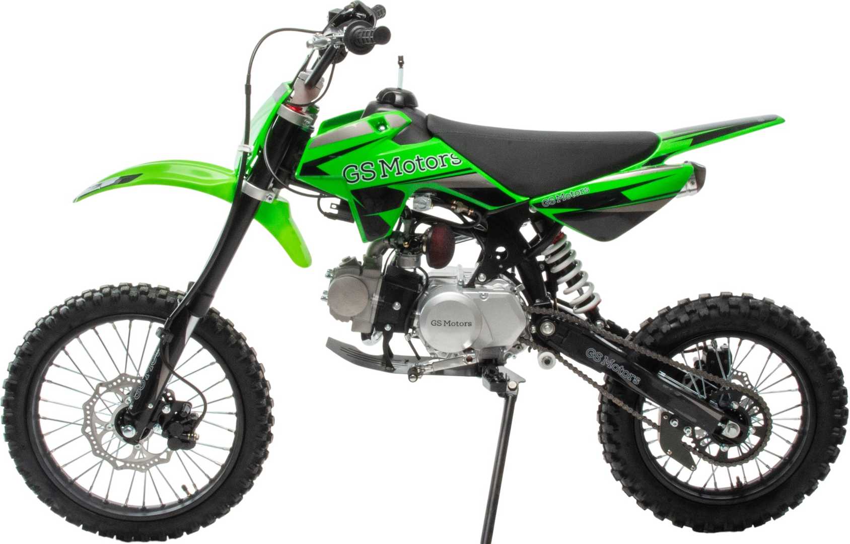 Питбайк GS Motors S12 17/14 зеленый
