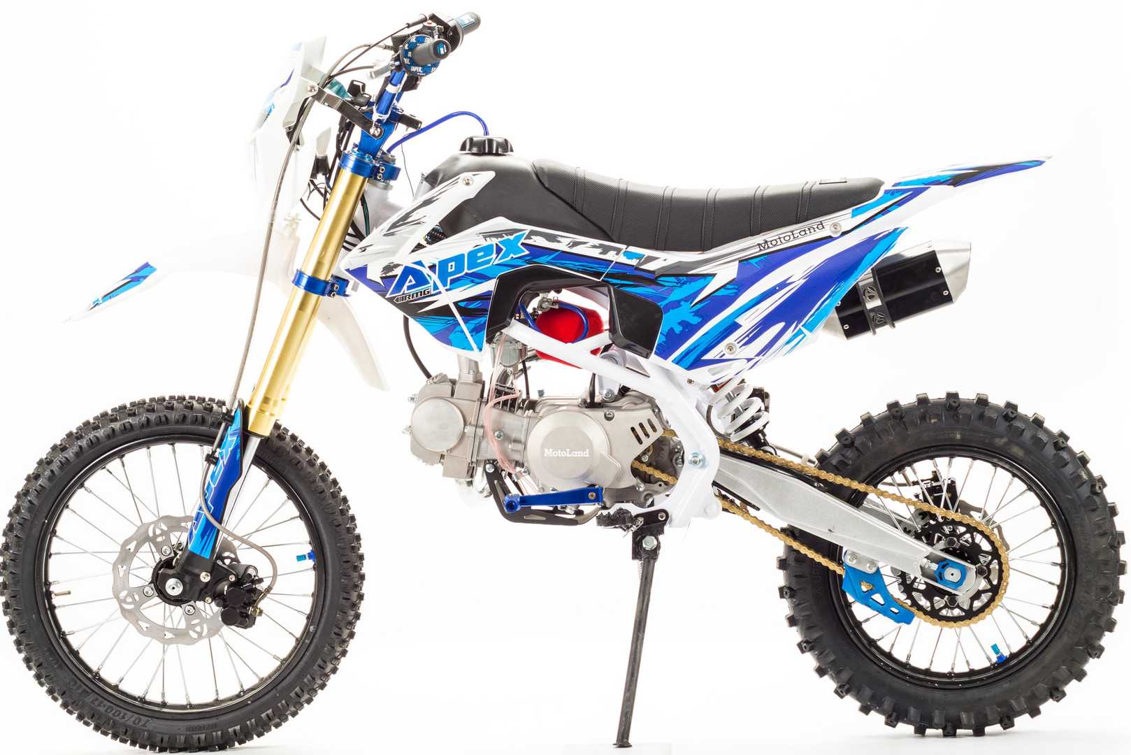 Питбайк  Motoland APEX125 E синий