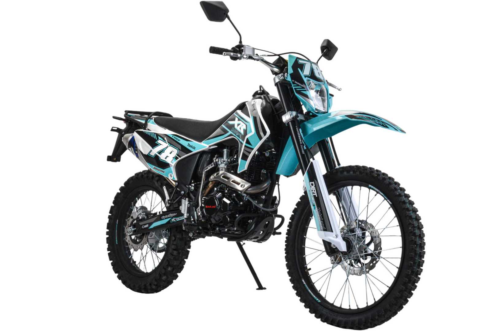 Мотоцикл Кросс Motoland XR300 LITE  (175FMM) с ПТС синий