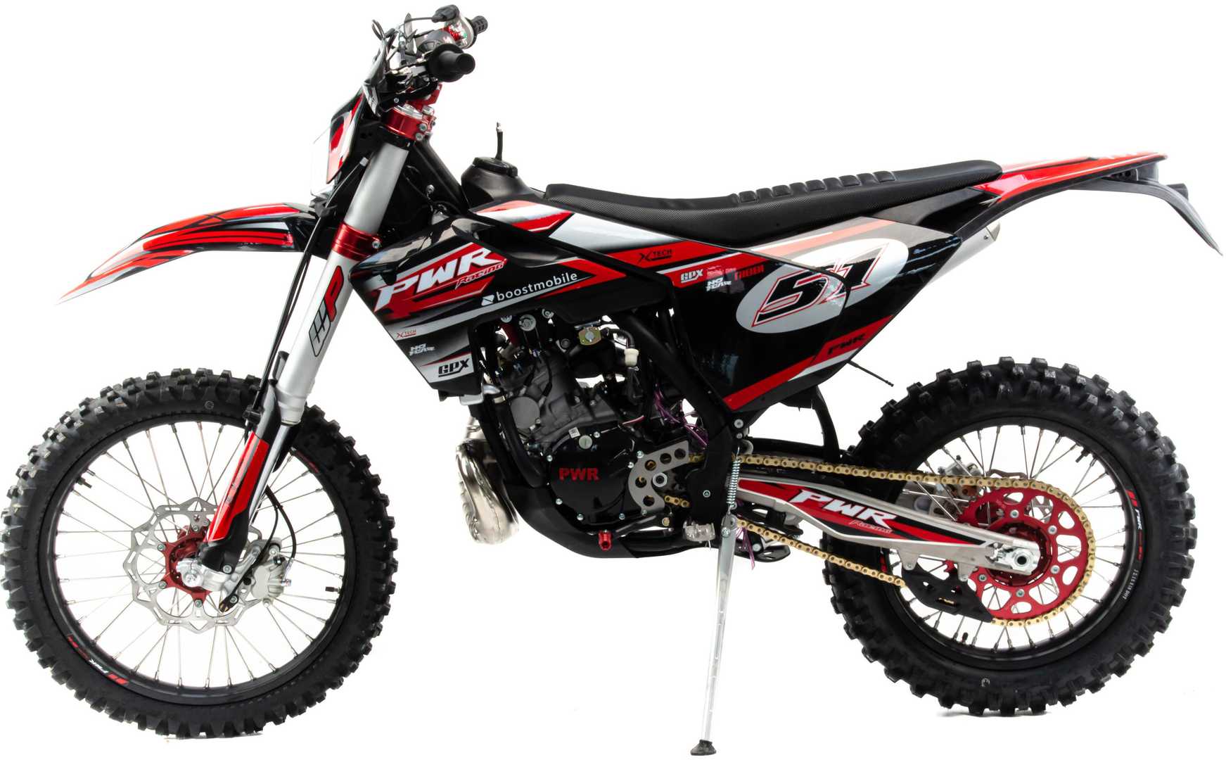Мотоцикл Кросс PWR FS250 (2-STROKE) красный РАСПРОДАЖА