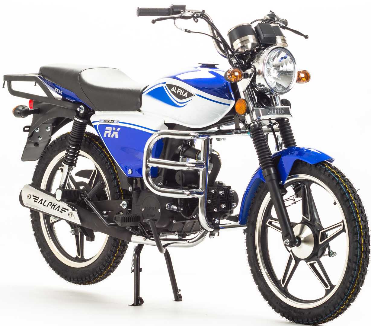 Мопед Motoland Альфа RX 11 синий