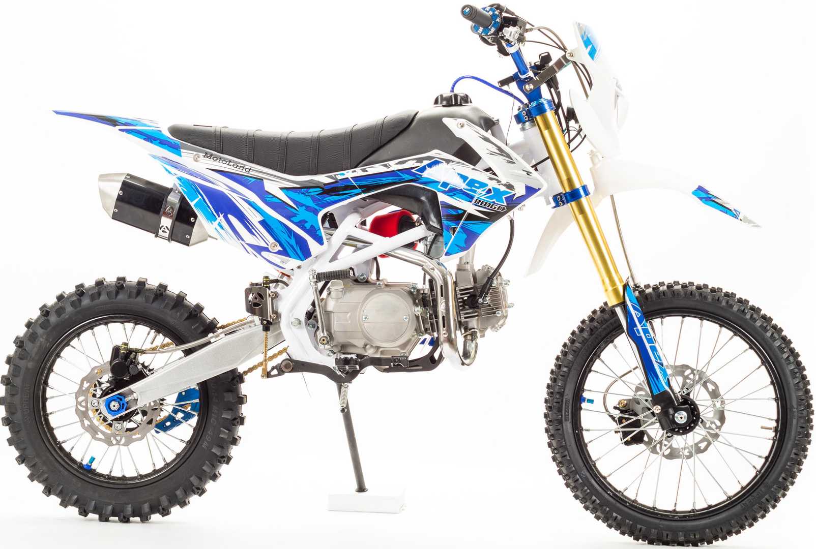 Питбайк  Motoland APEX125 E синий