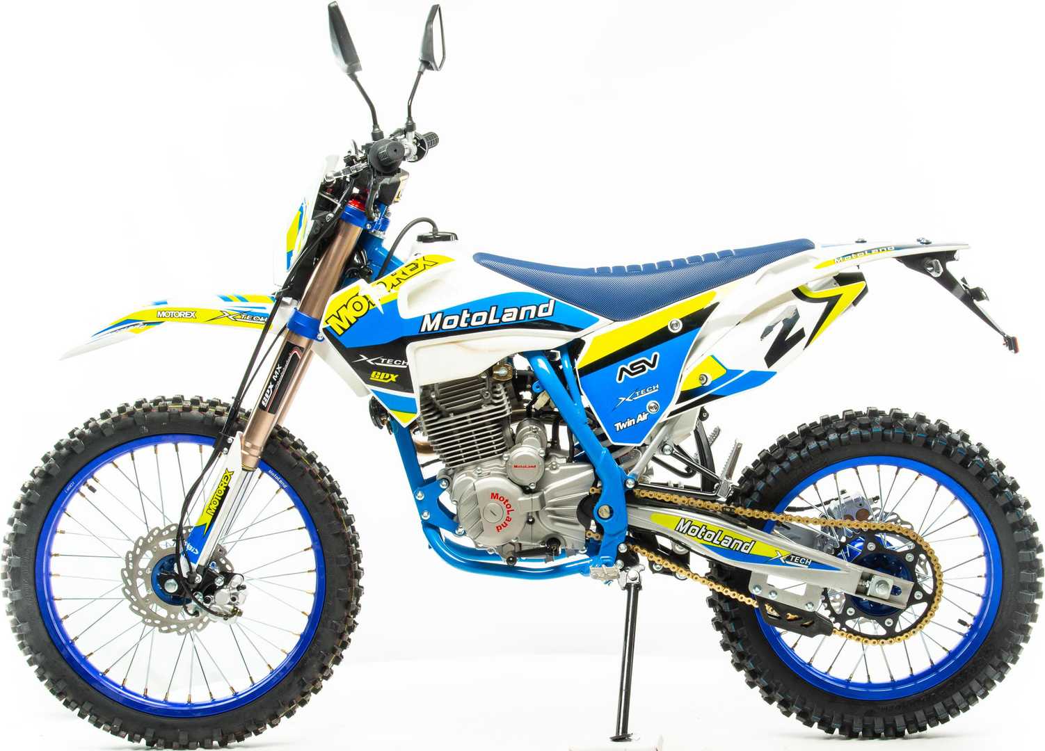 Мотоцикл Кросс Motoland XT 250 HS (172FMM) с ПТС зеленый РАСПРОДАЖА