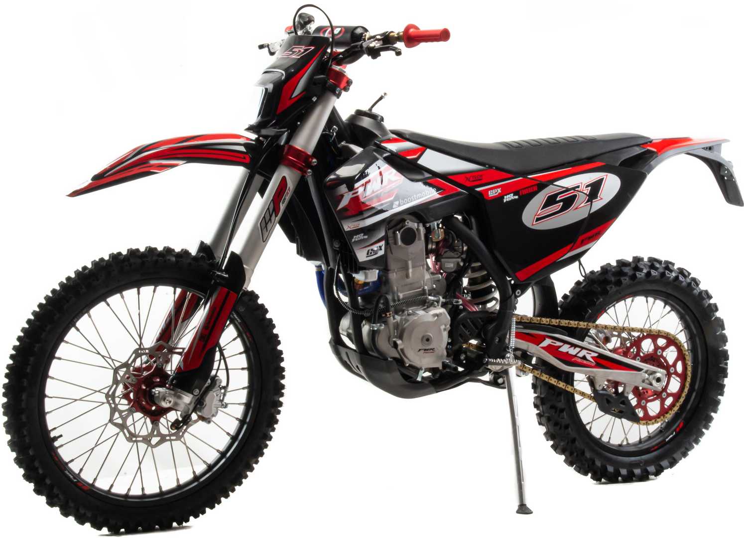 Мотоцикл Кросс PWR FS450 NC (194MQ) красный РАСПРОДАЖА
