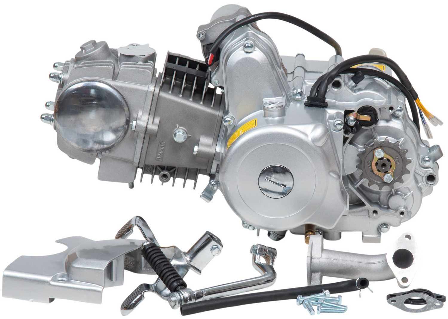 Двигатель 125см3 153FMI механика, 4ск, верхний стартер