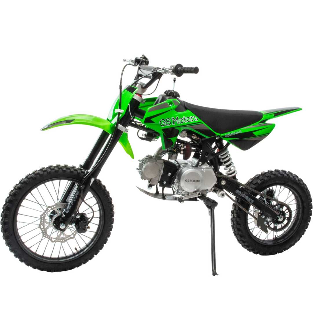 Питбайк GS Motors S12 17/14 зеленый