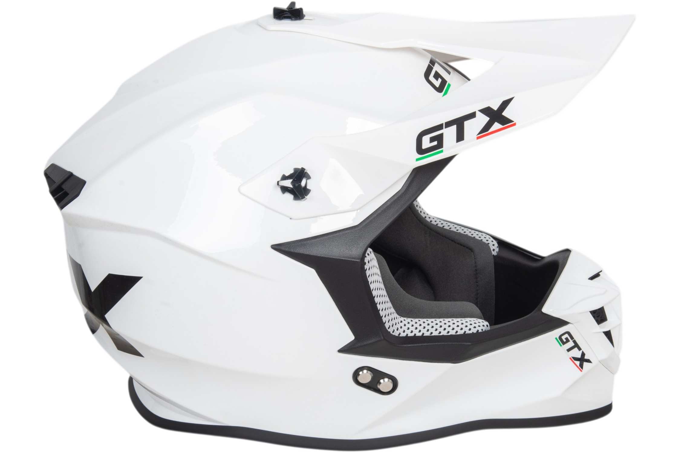 Шлем мото кроссовый GTX 633 №13 (L) WHITE