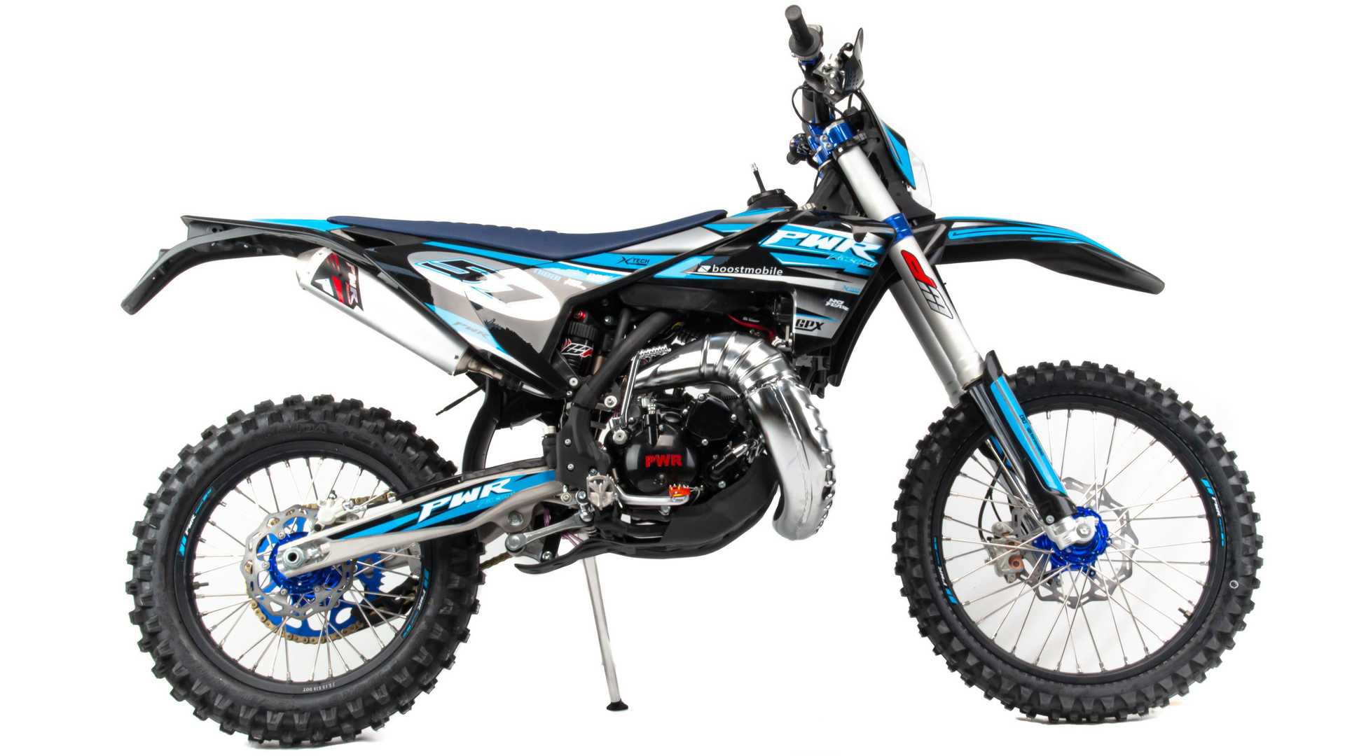 Мотоцикл Кросс PWR FS250 (2-STROKE) синий РАСПРОДАЖА