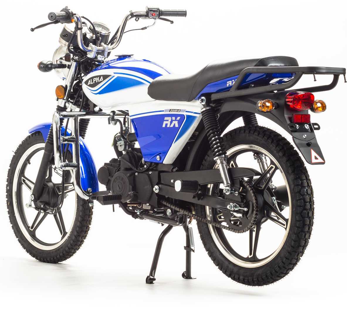 Мопед Motoland Альфа RX 11 синий