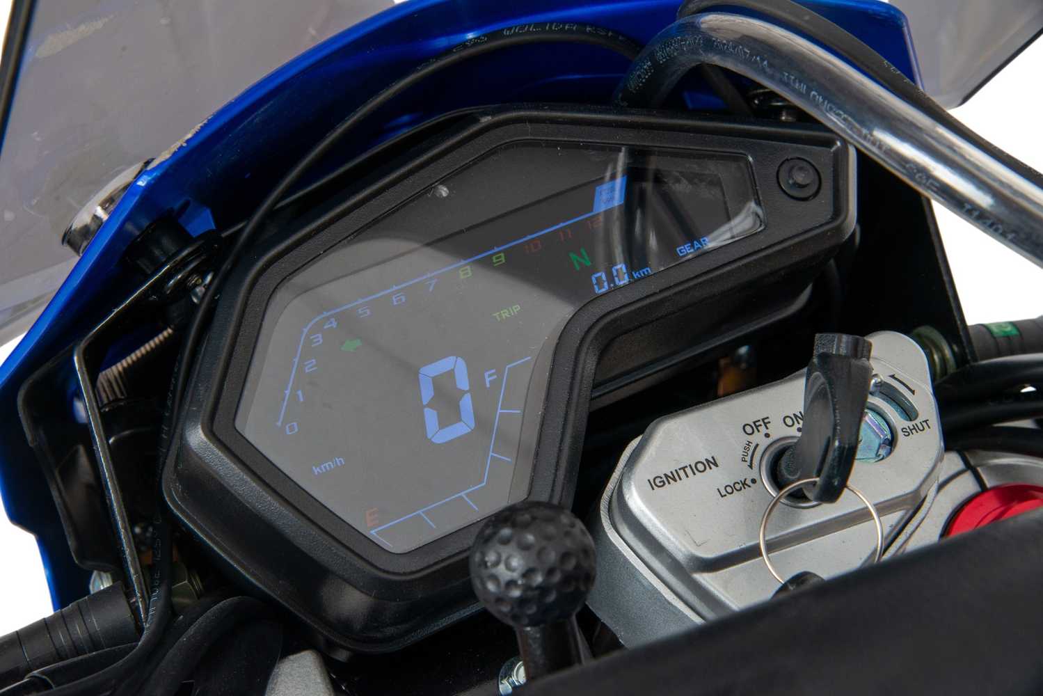 Мотоцикл Кросс 300 ENDURO SHIFT синий