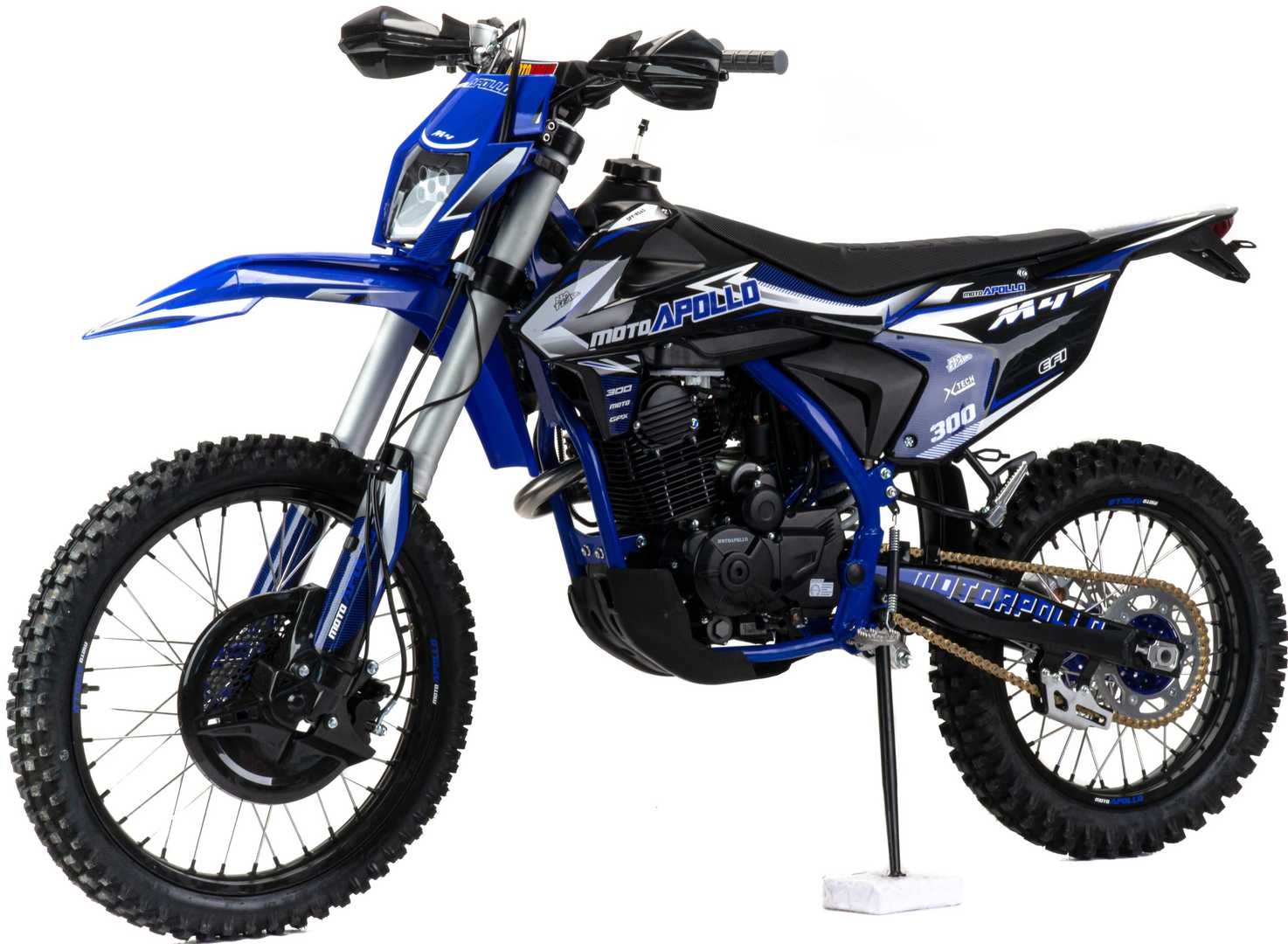 Мотоцикл Кросс Moto Apollo M4 300 EFI (175FMM PR5) синий РАСПРОДАЖА