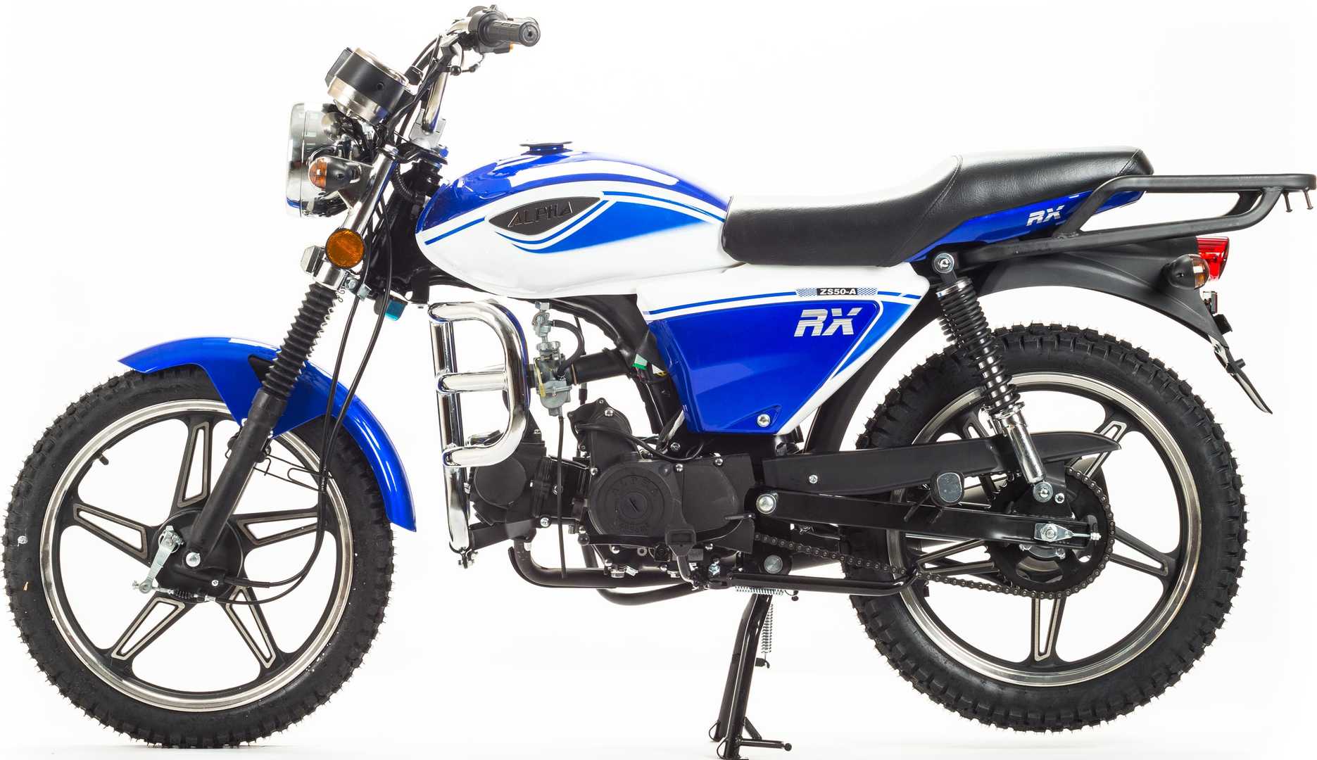 Мопед Motoland Альфа RX 11 синий