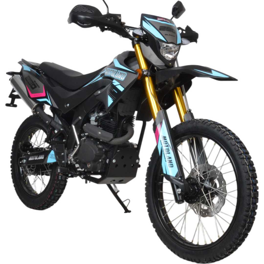 Мотоцикл Motoland 250 ENDURO BLAZER (XF250-A) синий РАСПРОДАЖА