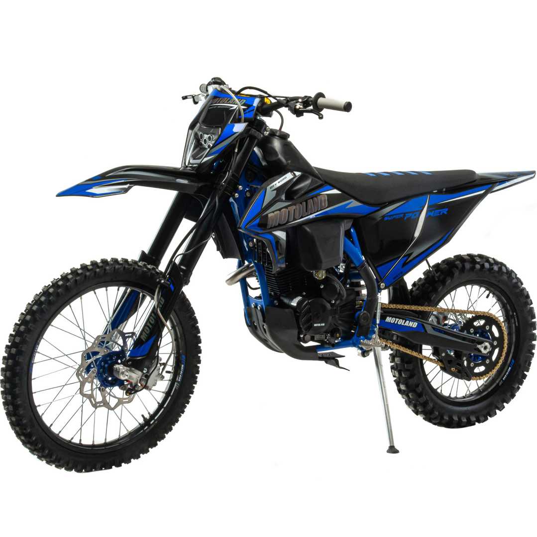 Мотоцикл Кросс Motoland FX 250 (172FMM-3A) синий РАСПРОДАЖА