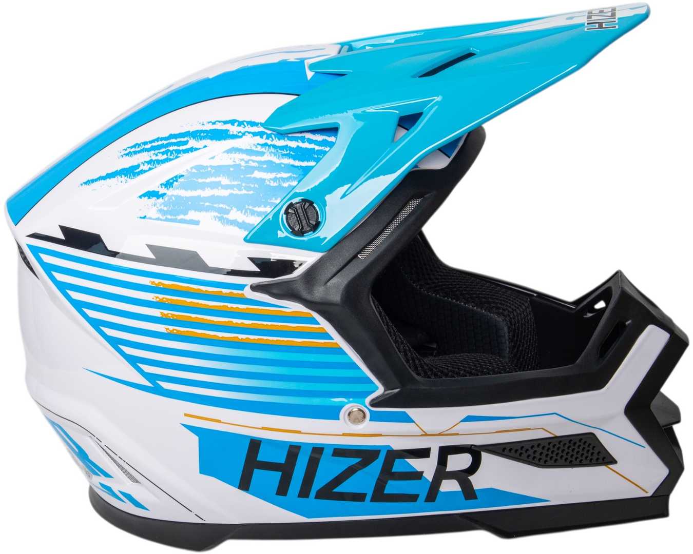 Шлем мото кроссовый HIZER J6809 №3 (XXL)
