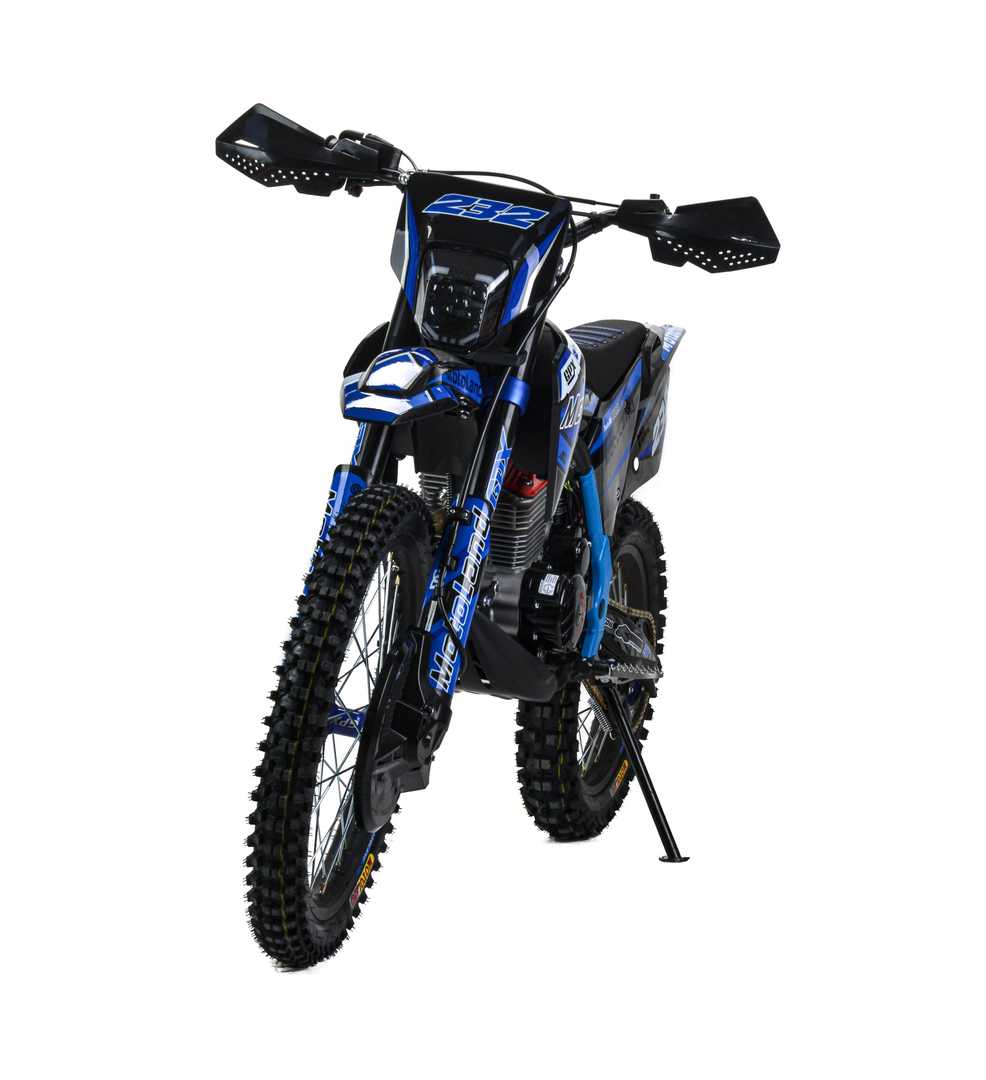 Мотоцикл Кросс Motoland XT300 HS (175FMM 4V) синий РАСПРОДАЖА