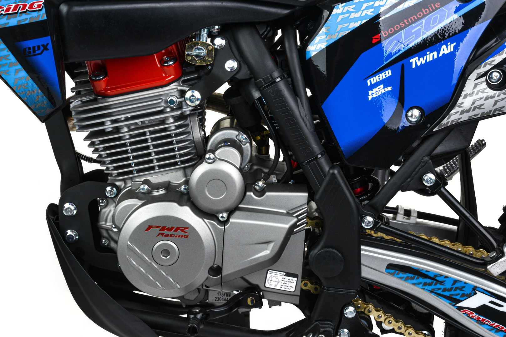 Мотоцикл Кросс PWR FZ300 (PR5 4V) синий РАСПРОДАЖА
