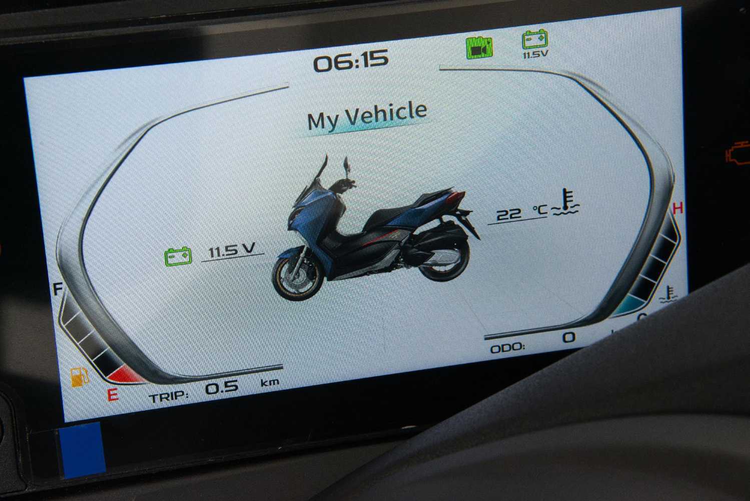 Скутер Motoland X-WAY 300 черный