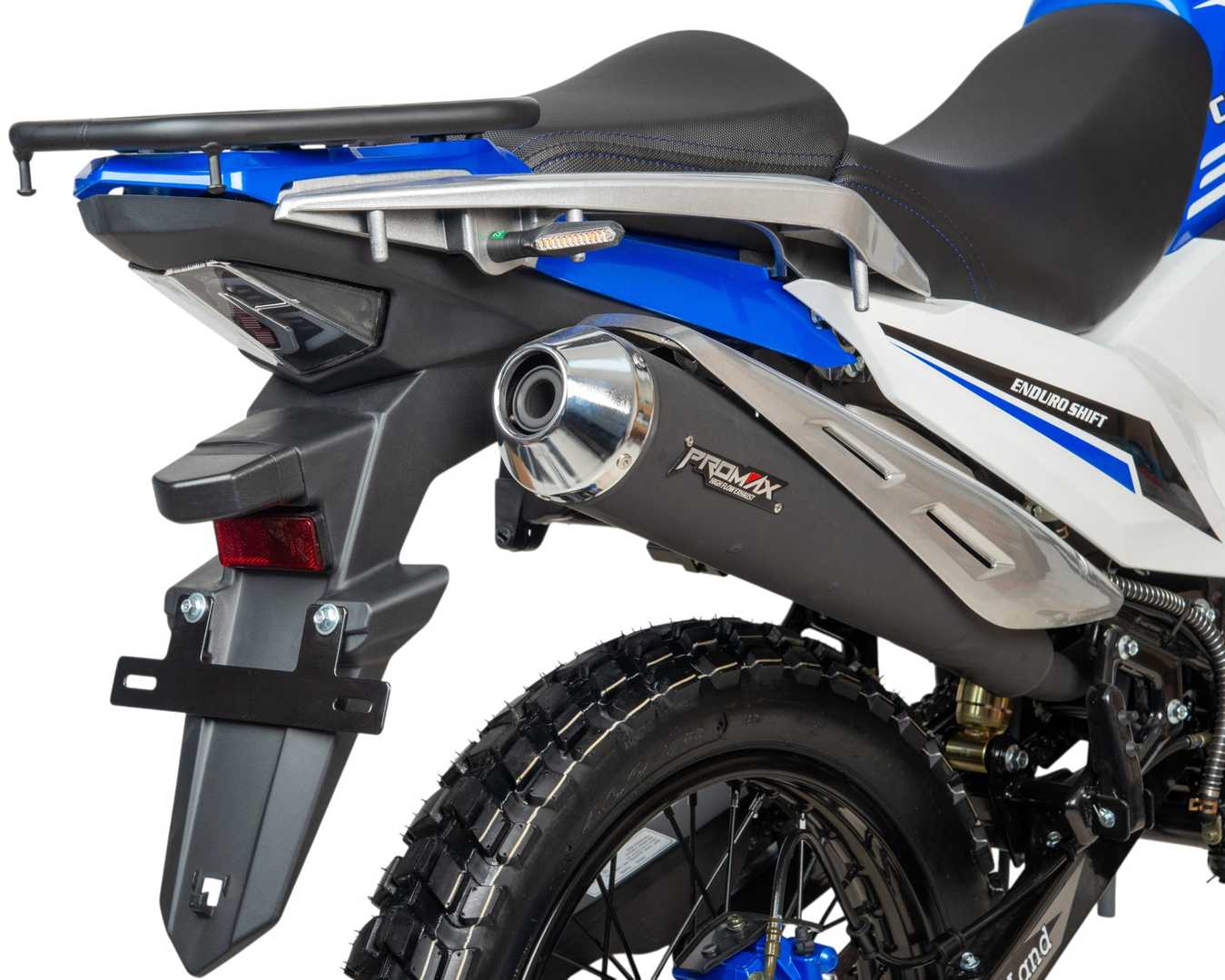 Мотоцикл Кросс 300 ENDURO SHIFT синий