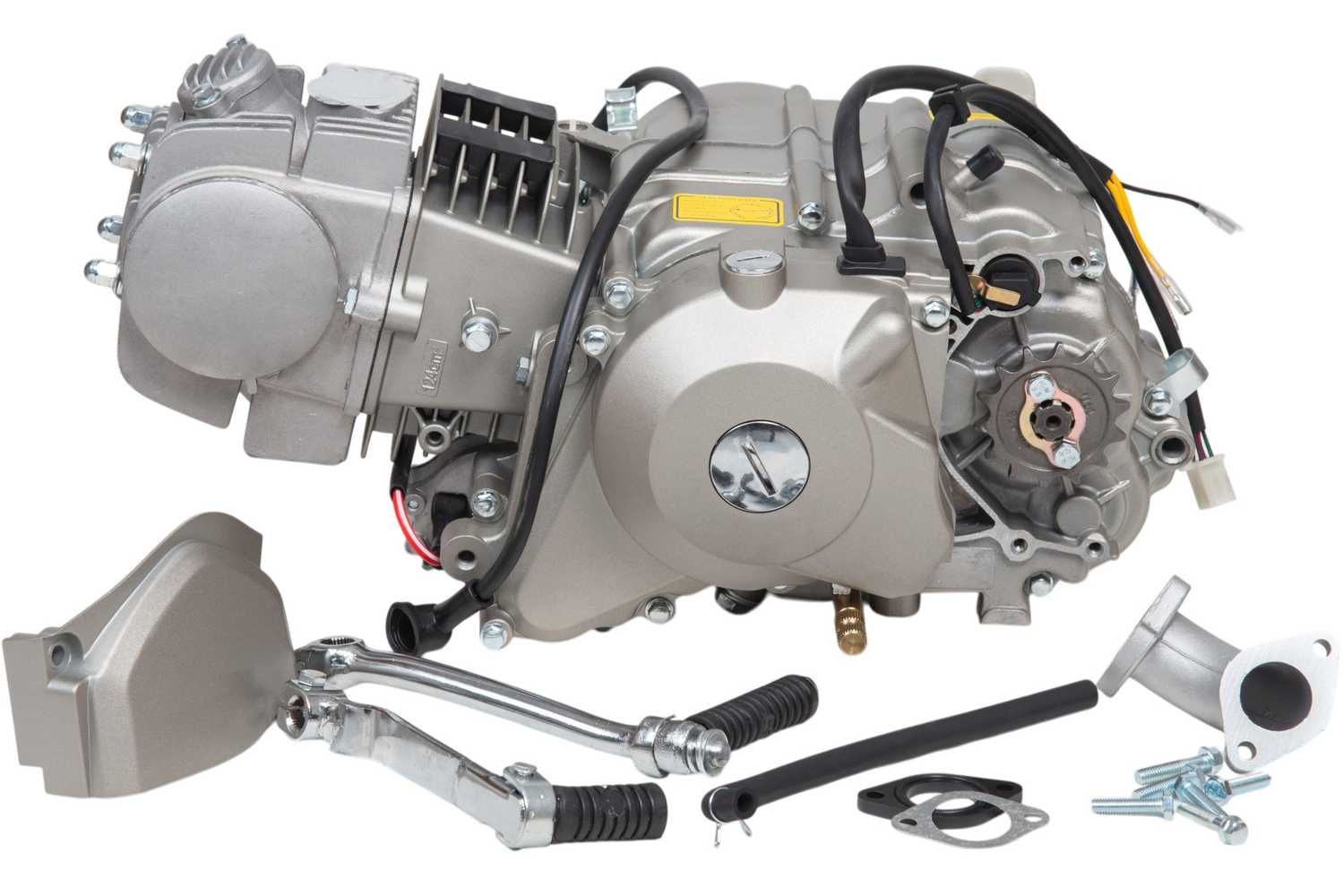 Двигатель 125см3 154FMI механика, 4 скорости, нижний стартер