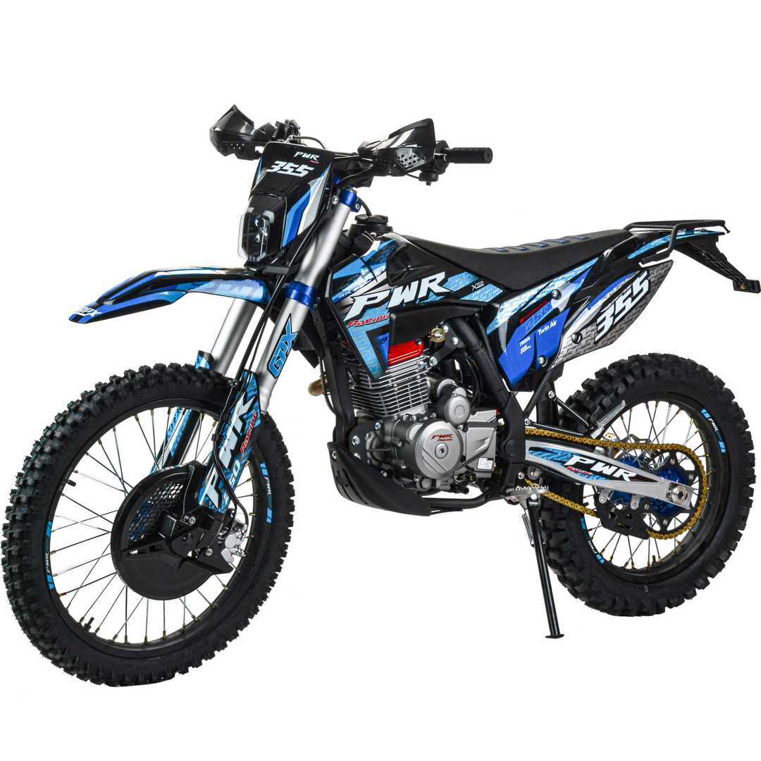 Мотоцикл Кросс PWR FZ300 (PR5 4V) синий РАСПРОДАЖА