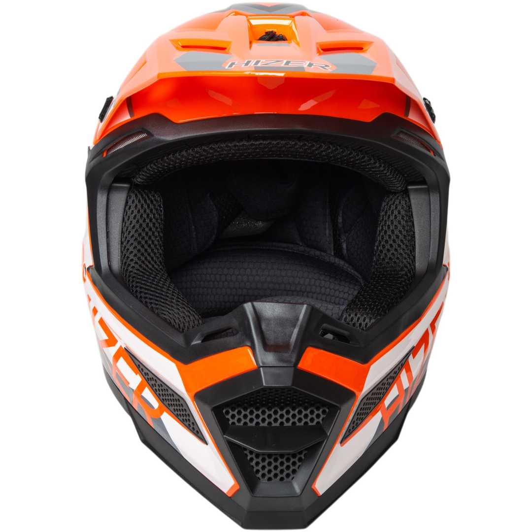 Шлем мото кроссовый HIZER J6809 №2 (XL)