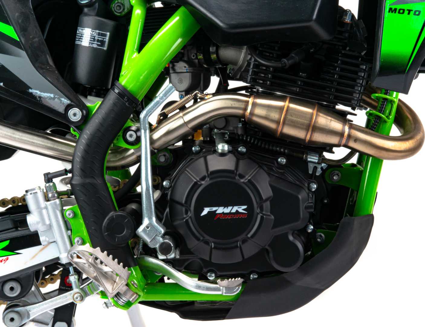 Мотоцикл Кросс PWR FM250 (172FMM-3A) зеленый РАСПРОДАЖА