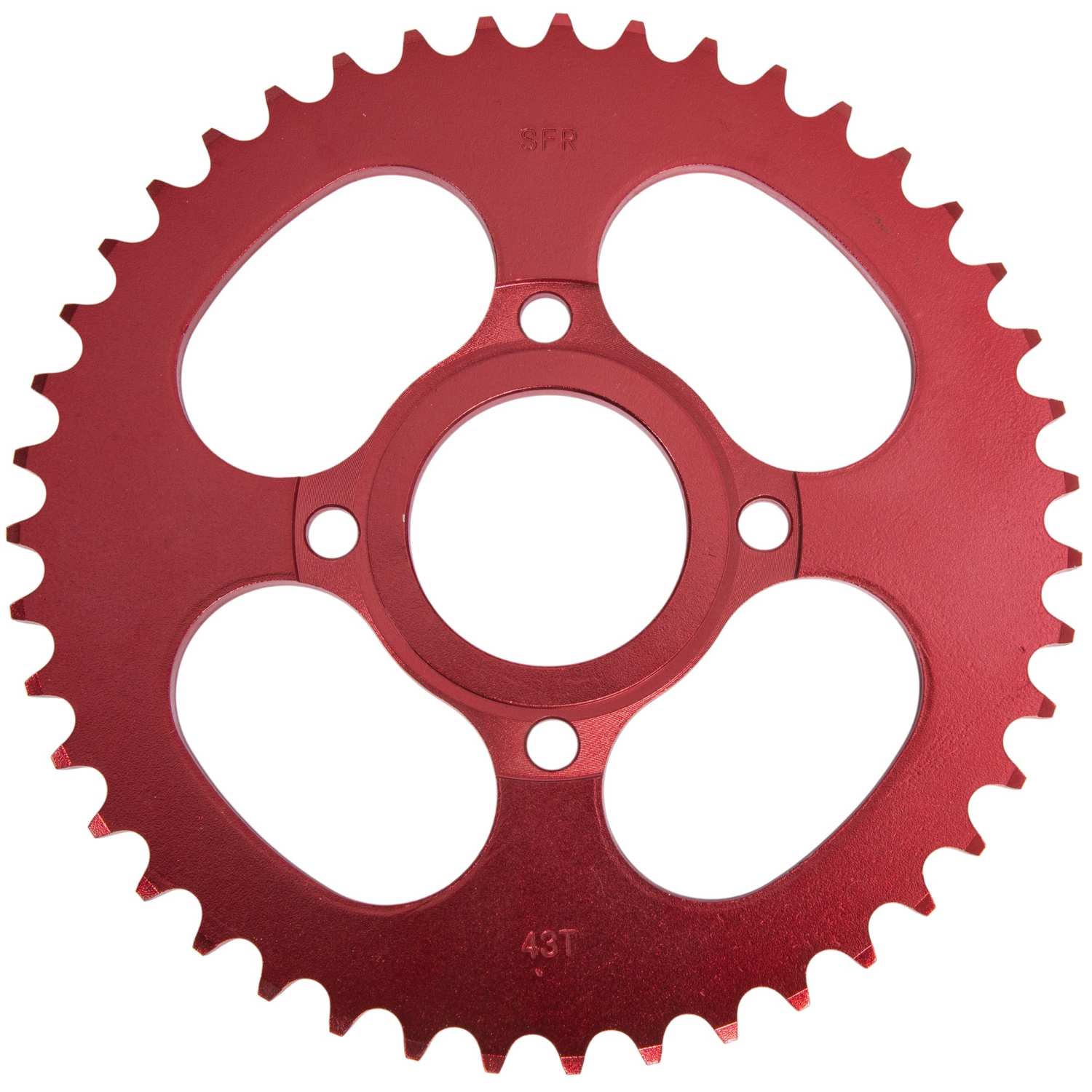 Венец, звезда ведомая (525-43) SFR CG/CB 4х90х58 красная