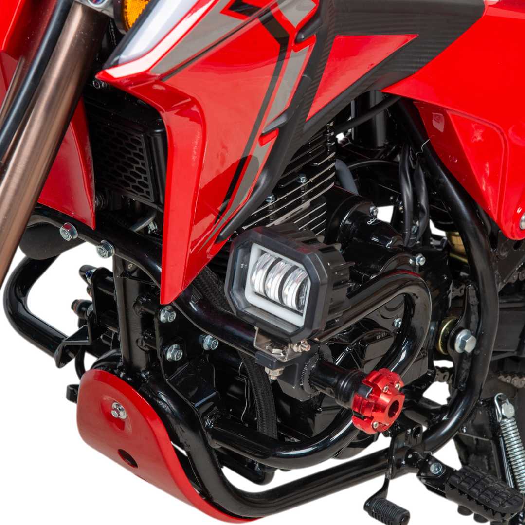 Мотоцикл Кросс 300 ENDURO SHIFT красный