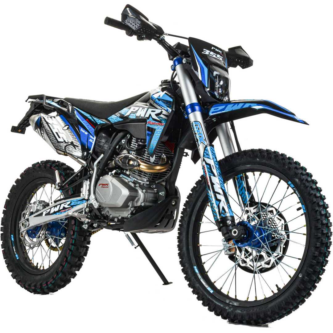 Мотоцикл Кросс PWR FZ300 (PR5 4V) синий РАСПРОДАЖА