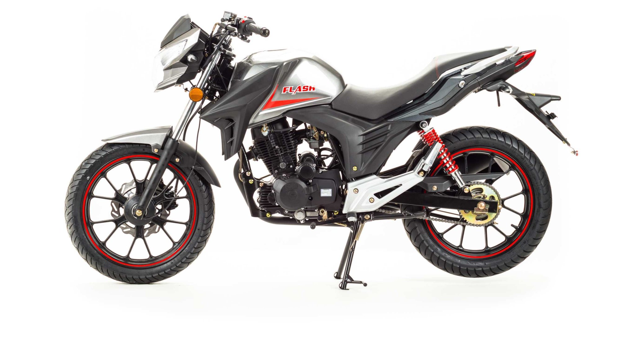 Мотоцикл дорожный Motoland FLASH 200 серый