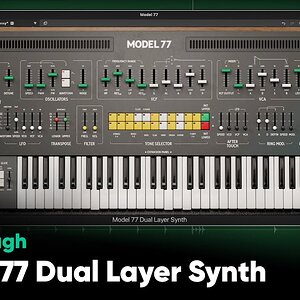 Model 77 Dual Layer Synth Walkthrough â Softube