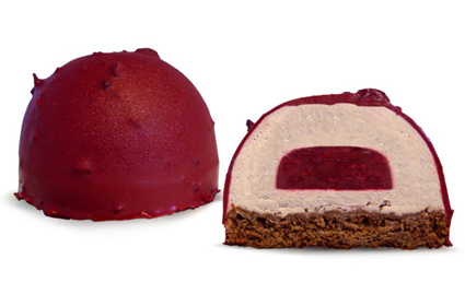 Пирожные Пряная вишня Кристоф 1,2кг (100г х 12 шт) зам., Россия Пирожные Пряная вишня Кристоф 1,2кг (100г х 12 шт) зам., Россия