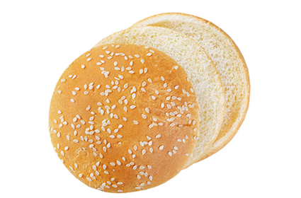 Булочка для бургера с кунжутом тройная 100мм (75г х 24 шт) Bagerstat Foodservice зам., Россия Булочка для бургера с кунжутом тройная 100мм (75г х 24 шт) Bagerstat Foodservice зам., Россия