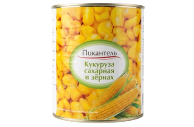 Кукуруза сладкая 2,95 кг ПИКАНТЕЛЬ, Россия Кукуруза сладкая 2,95 кг ПИКАНТЕЛЬ, Россия