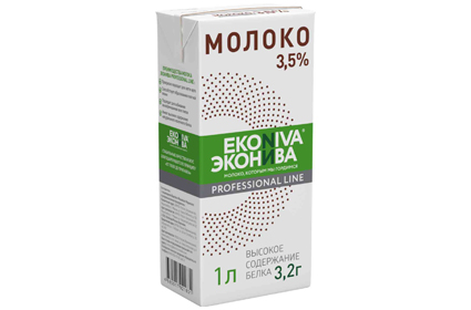 Молоко ультрапастеризованное 3,5% Professional line 1л, Россия Молоко ультрапастеризованное 3,5% Professional line 1л, Россия