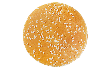 Булочка для бургера с кунжутом тройная 100мм (75г х 24 шт) Bagerstat Foodservice зам., Россия Булочка для бургера с кунжутом тройная 100мм (75г х 24 шт) Bagerstat Foodservice зам., Россия