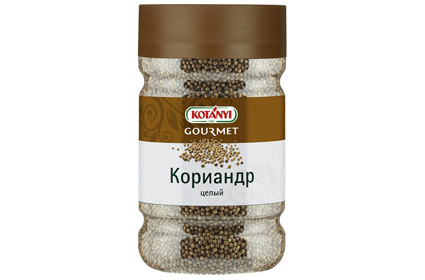 Кориандр целый Kotanyi ~370г (1200 мл), Австрия Кориандр целый Kotanyi ~370г (1200 мл), Австрия