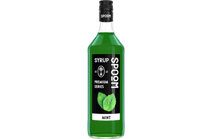 Сироп Зеленая мята Spoom 1л, Россия Сироп Зеленая мята Spoom 1л, Россия