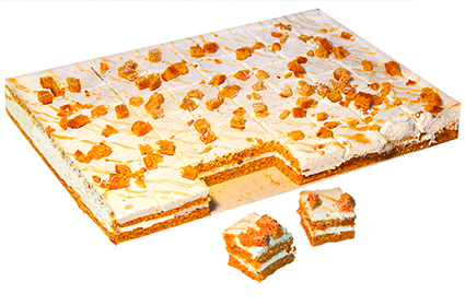 Торт птифур морковный (48 порций/ 2кг) Кристоф зам., Россия Торт птифур морковный (48 порций/ 2кг) Кристоф зам., Россия