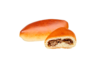Пирожки с мясом 2кг (50г х 40 шт) зам., Россия